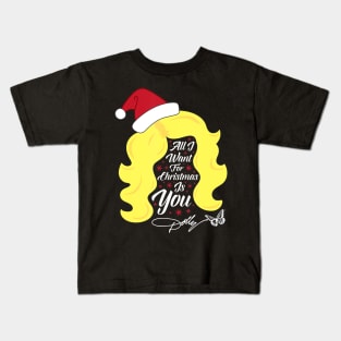 Dolly-Parton Chis Kids T-Shirt
